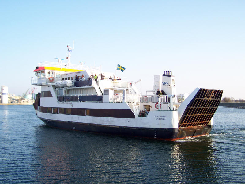 Stjerneborg ankommer Landskrona